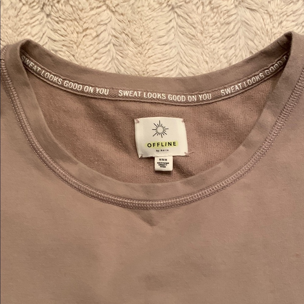 Aerie Taupe Women's Top